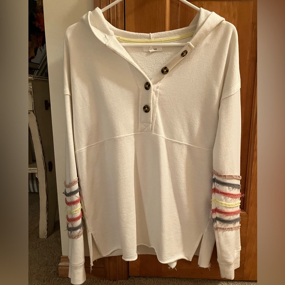 Maurices Hooded Henley Top